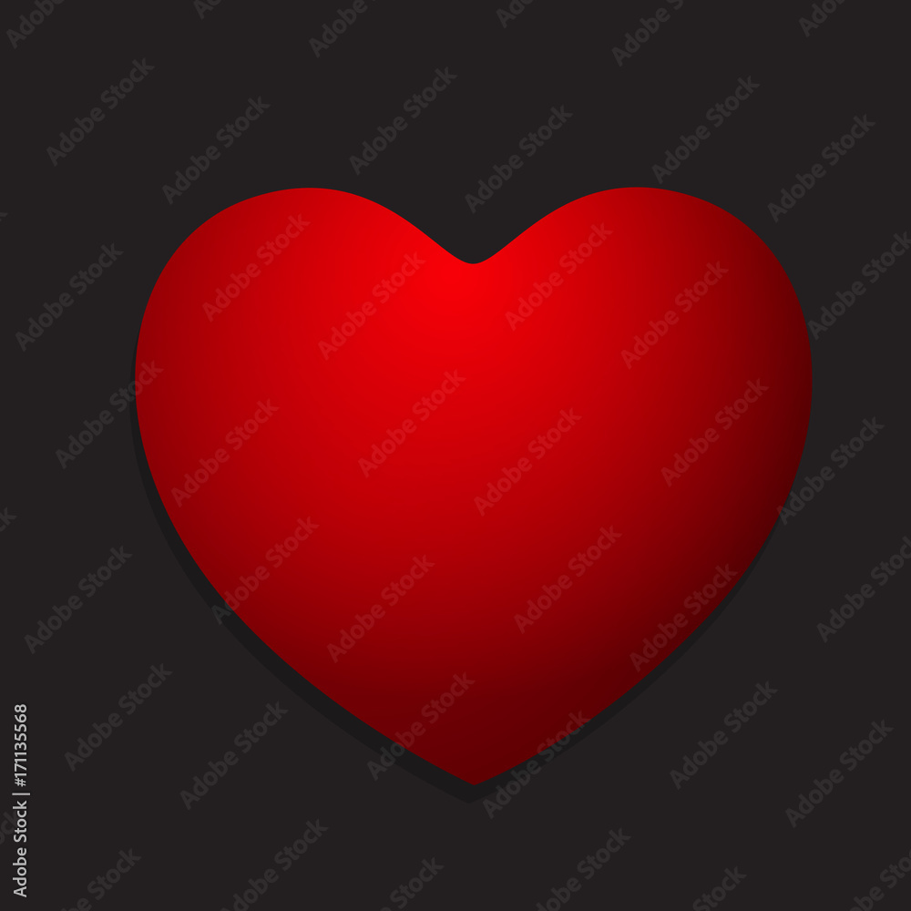 Valentine Heart Template Design