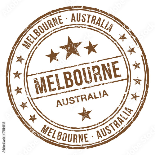 Melbourne Australia Stamp