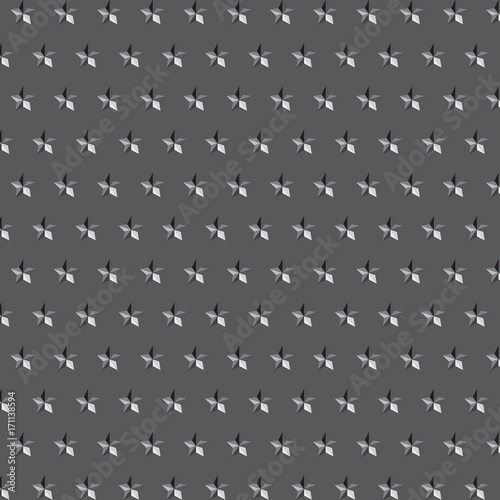 Star pattern on grey background