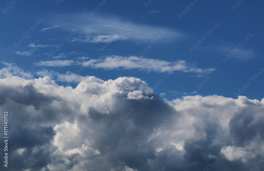 Fototapeta premium cloud sky dark big