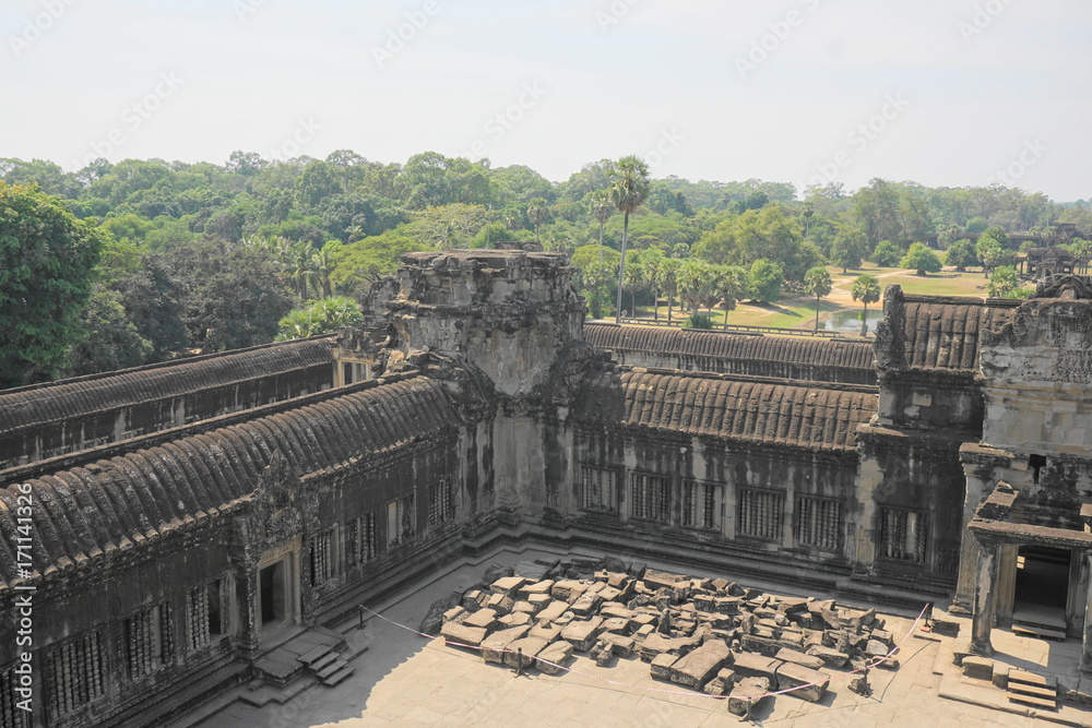 Blick über Angkor Wat