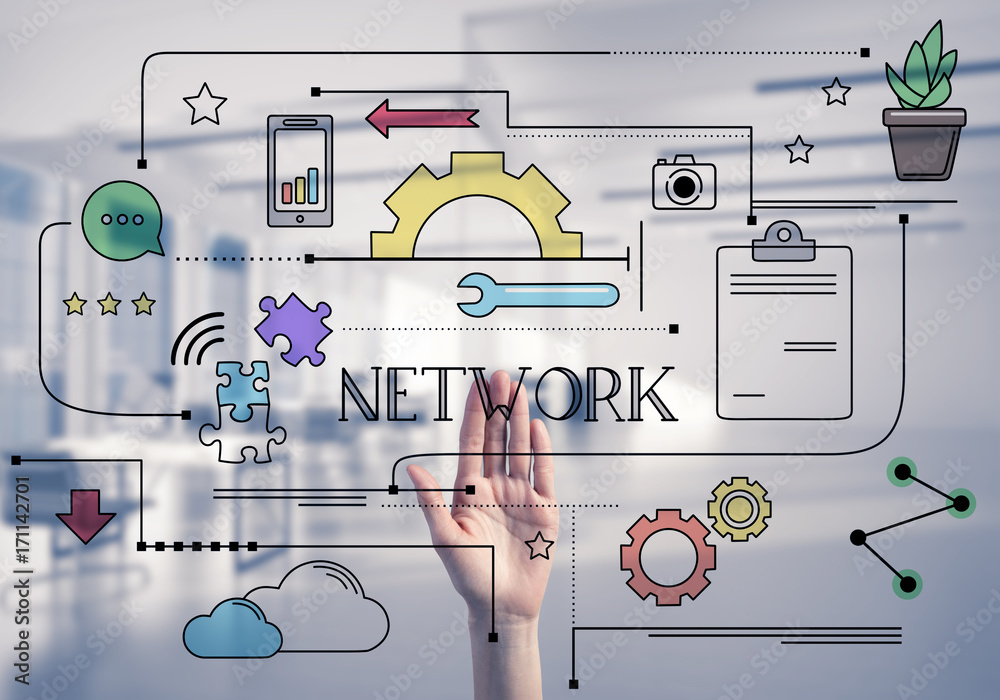 Wunschmotiv: Concept of electronic business and internet education and modern #171142701