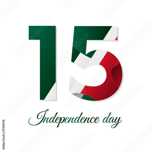Mexico independence day. Vector illustration.