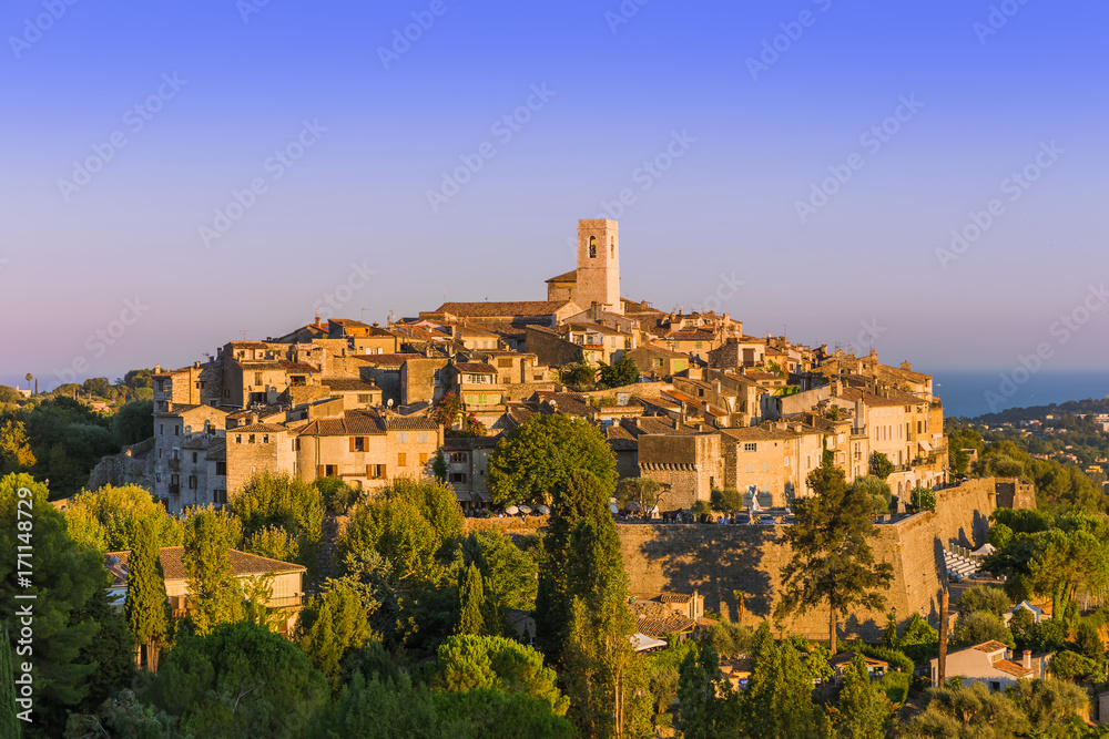 Town Saint Paul de Vence in Provence France