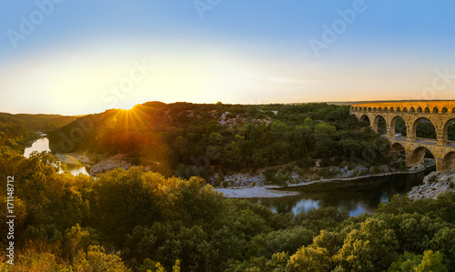 Aqueduct Pont du Gard - Provence France