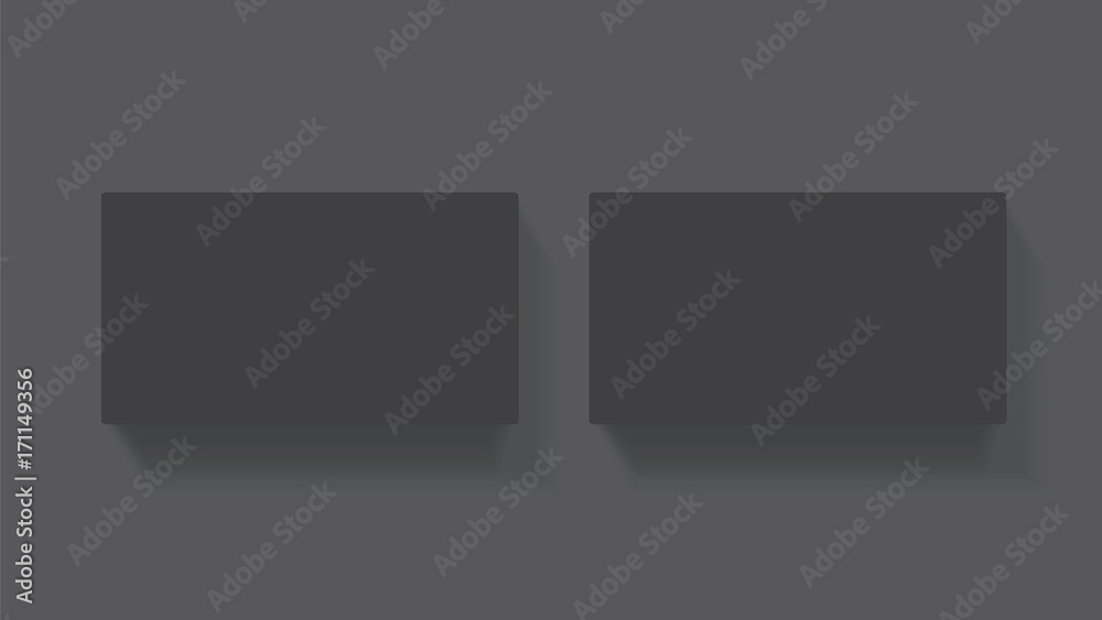 black business card for your design mock up black business card for your design mock up