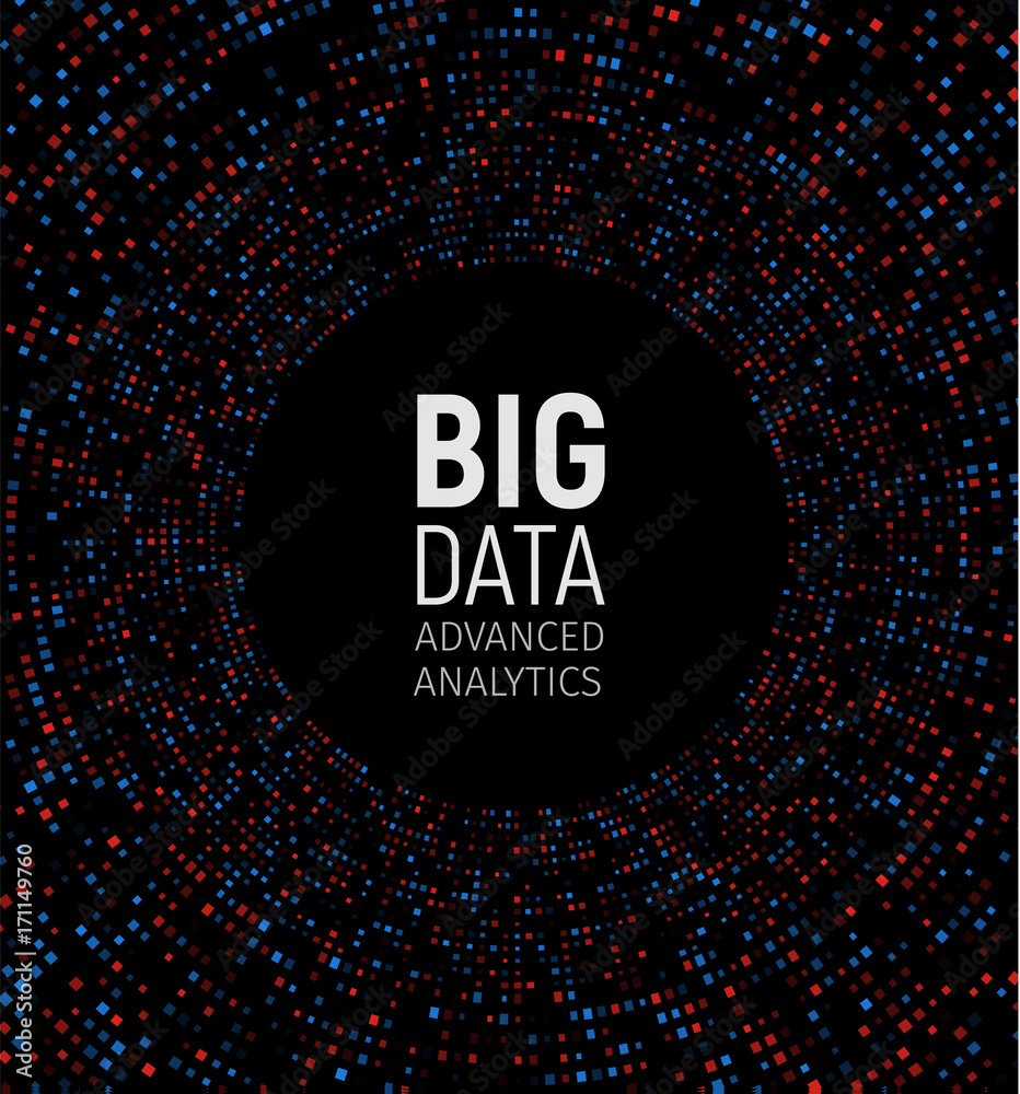 Big data abstract vector visualization. Lines and dots array. Big data connection complex. Graphic fractal element background. Vector illustration. Big data abstract vector visualization. Lines and dots array. Big data connection complex. Graphic fractal element background. Vector illustration.
