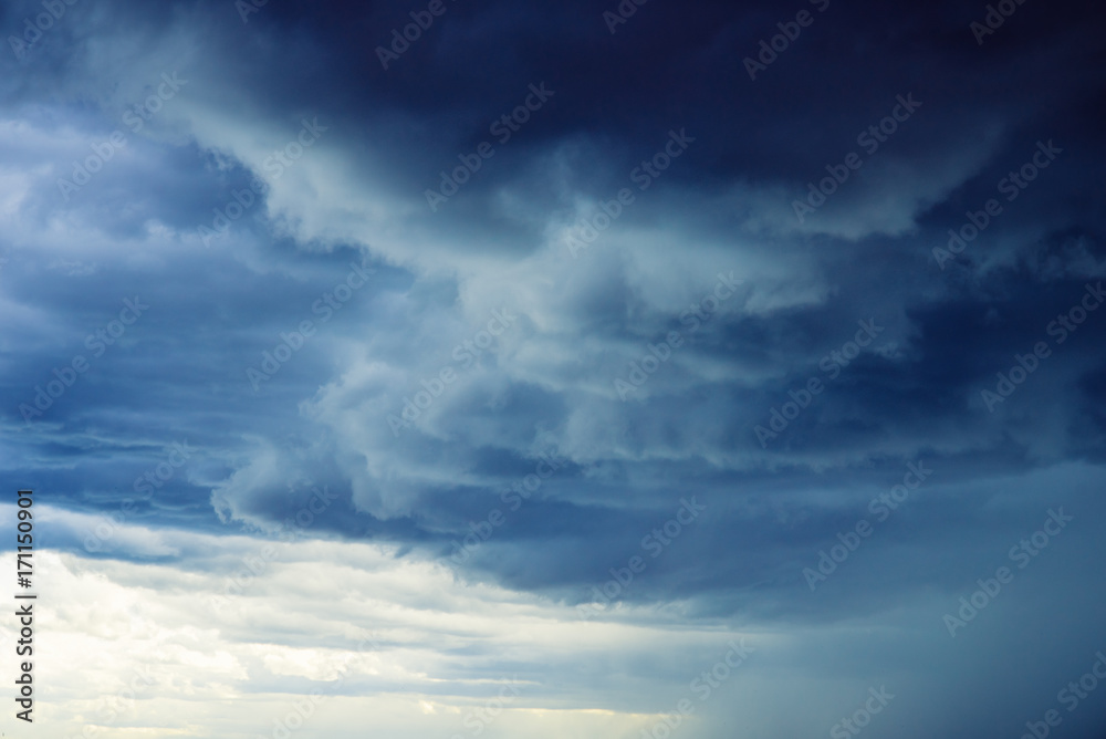 Hurricane sky storm weather