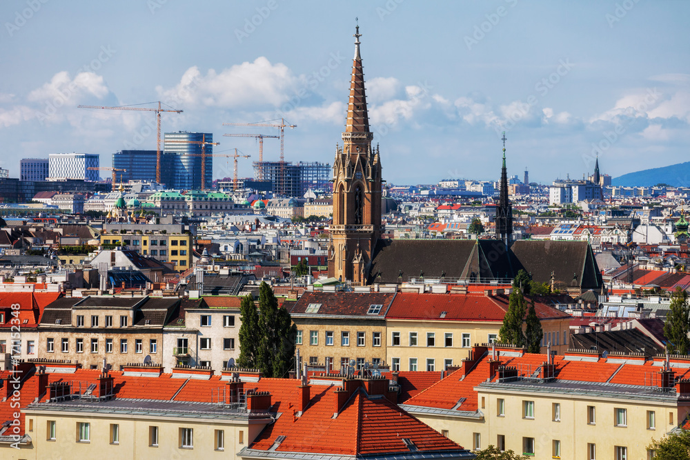 Vienna City Cityscape