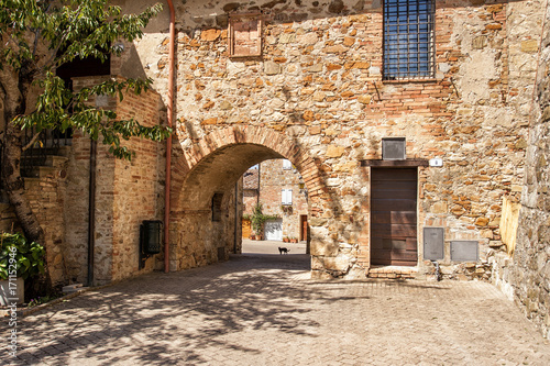 Fototapeta Naklejka Na Ścianę i Meble -  ancient Tuscan hamlet.