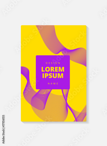 abstract dynamic background cover. Modern design card and poster