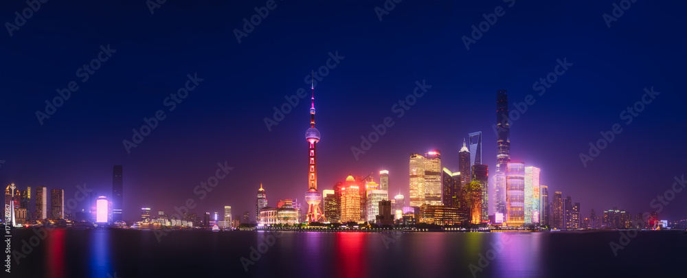 Shanghai skyline cityscape