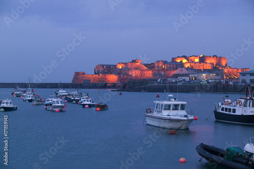 St.Peter Port on Guernsey, ...