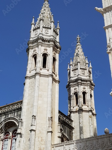 Famous monastery Dos Jerónimos in Lisbon, Portugalia