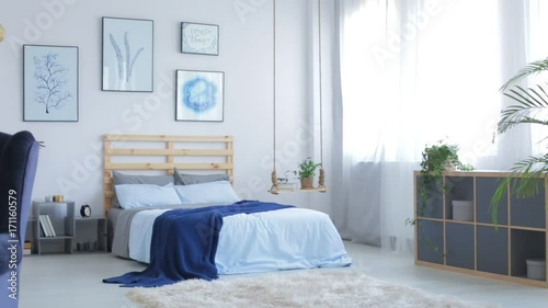 Stylish loft living space for family with kids