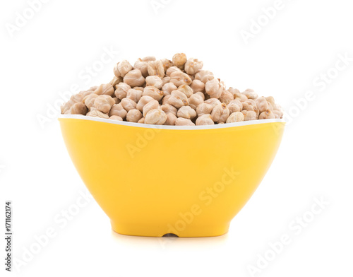 Raw Chickpeas Or Kabuli Chana photo