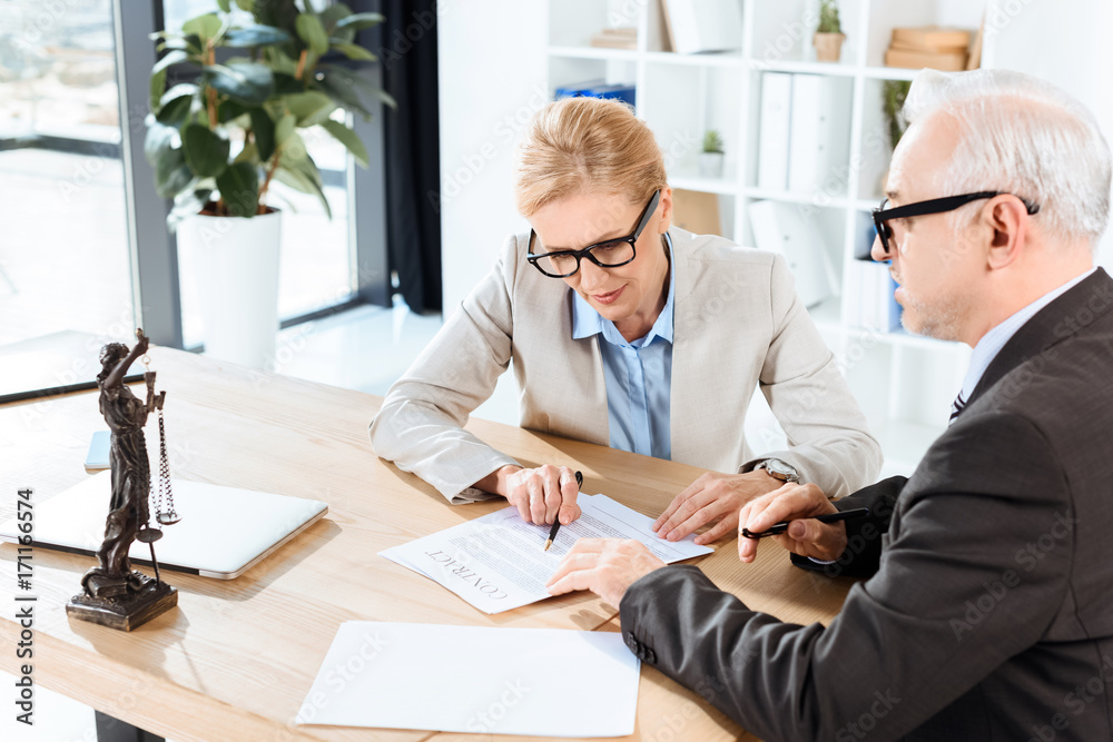 Obraz premium lawyers