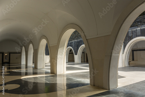 Basilica of Meritxell  located in Andorra