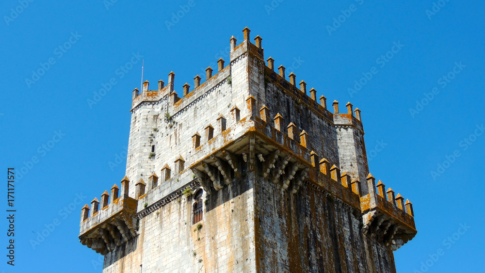 The Castle of Beja, a medieval castle in the Portuguese city of Beja, in the Alentejo region.