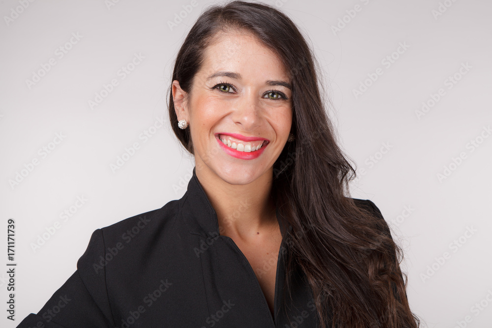 Fototapeta premium beautiful young woman with smile II
