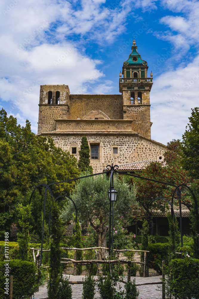 images from the city of Valldemossa in Palma de Mallorca. Spain (28-08-2017)