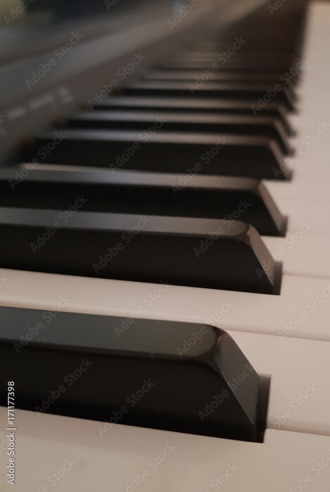 Naklejka premium Pianoforte