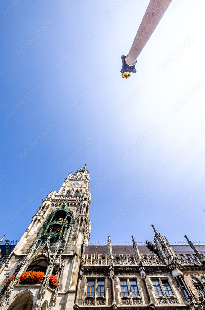 Fototapeta premium munich city hall