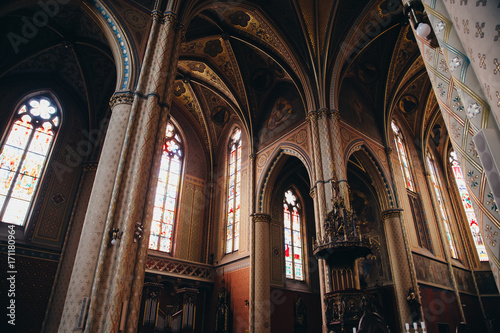 Church of Saint Ludmila in Prague  Czech Republic