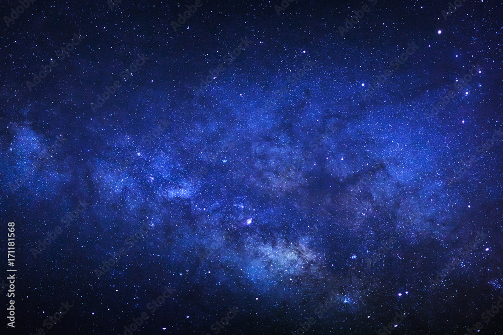 Fototapeta premium clearly milky way galaxy with stars and space dust in the universe