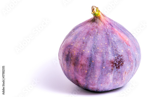 Fig isolated on white background.