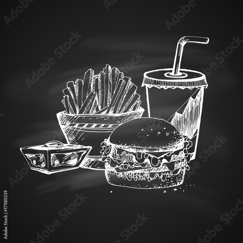Sketch of Food
