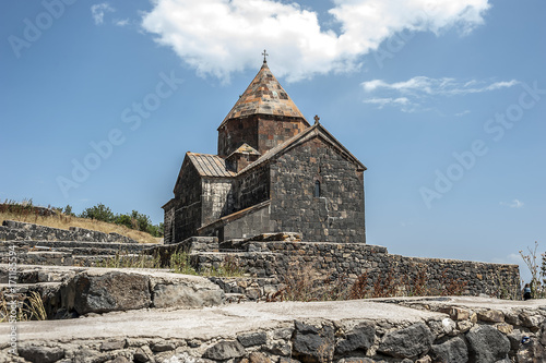 Inner courtyard of the monastery of Sevanavank.