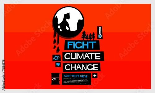 Fight Climate Change Poster