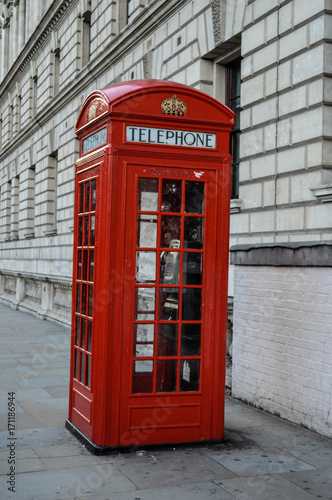 Cabine téléphonique de Londres, Angleterre