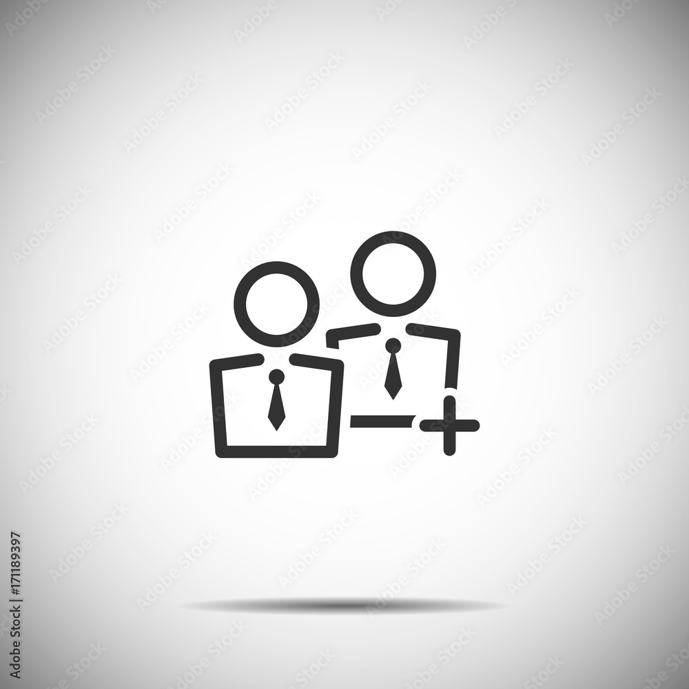 People Icons work group Team Vector People Icons work group Team Vector