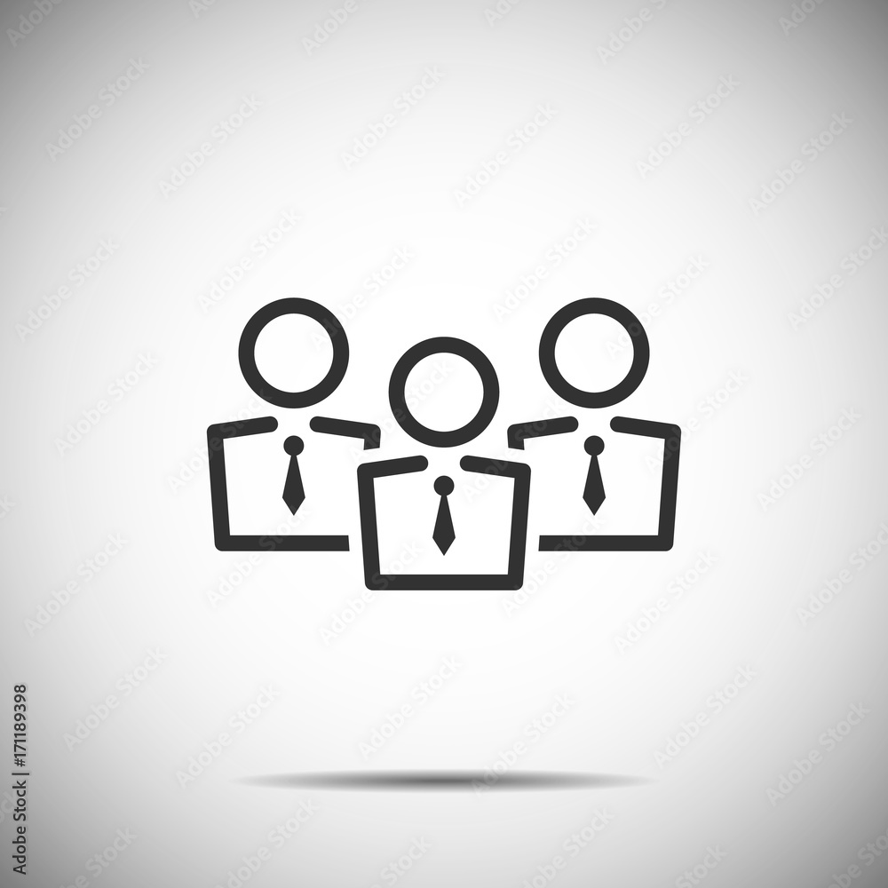 People Icons work group Team Vector