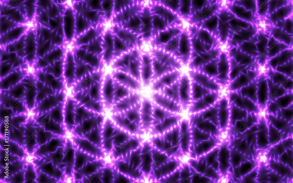 Sacred geometry. Abstract glowing background. Vector graphic. Sacred geometry. Abstract glowing background. Vector graphic.