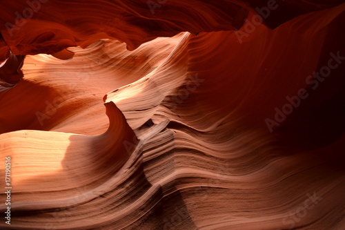 Famous Antelope canyon near Page, Arizona, USA