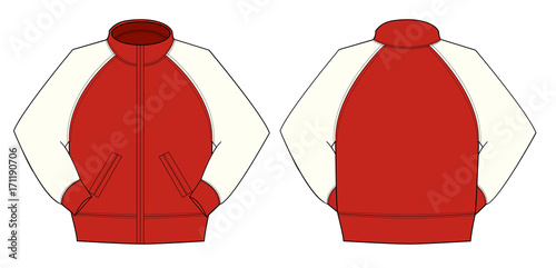 Illustration of jumper / training wear