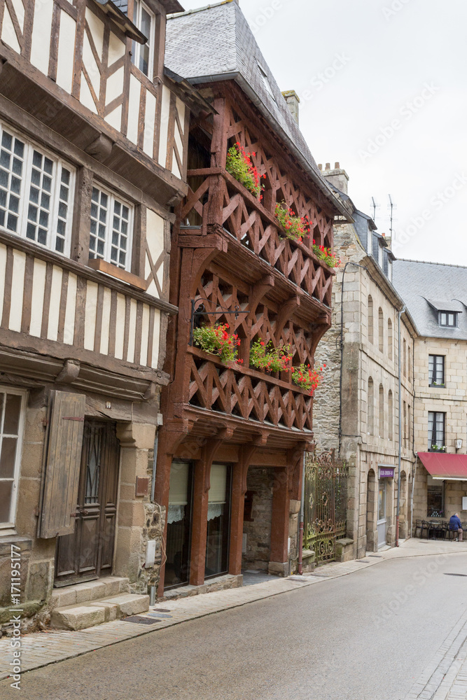 Fototapeta premium Façades de Tréguier