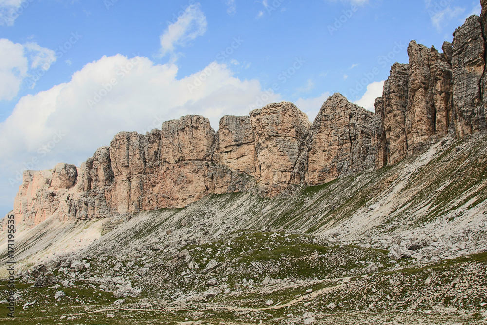 Dolomite's landscape -Puez odle natural park Dolomite's landscape -Puez odle natural park
