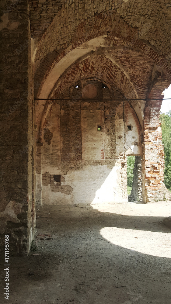 Fototapeta premium Monastero diroccato