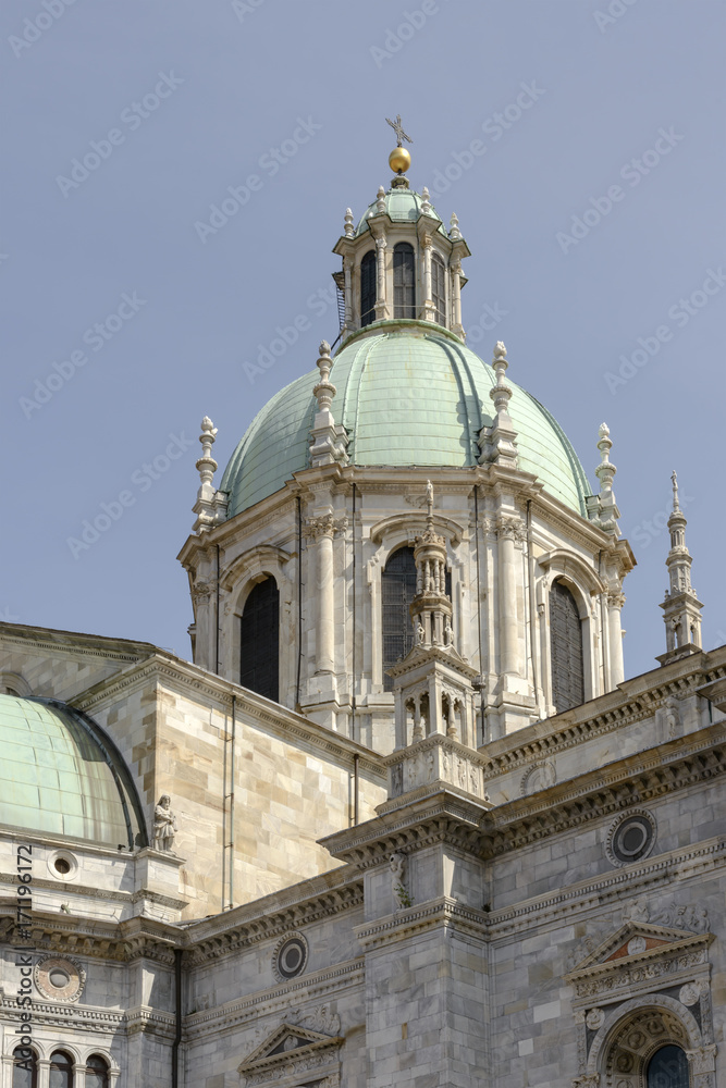 Cathedral dome, Como, Italy