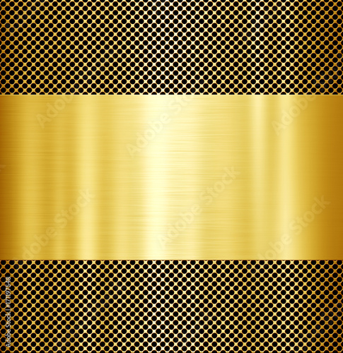 gold metal background