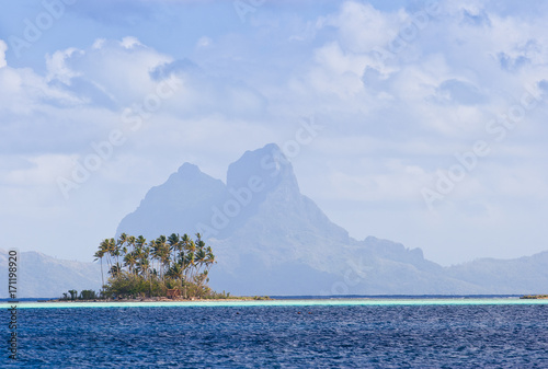 Island of Bora Bora, Society Island, French Polynesia, south pacific