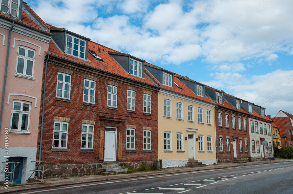 Residential buildings in Ringsted Denmark