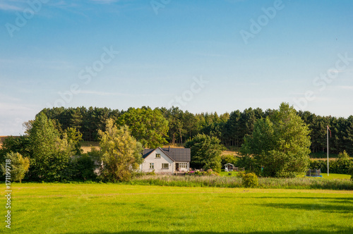 Countryside house on island of Moen in Denmark