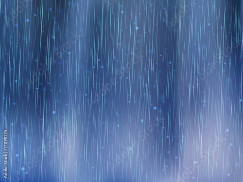 Rain drops background. Rainy weather. Abstract vector Illustration
