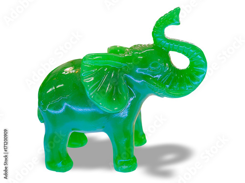 green Jade Elephant.