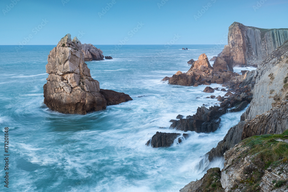 Landscape in the Urros de Liencres. Cantabria. Spain. Landscape in the Urros de Liencres. Cantabria. Spain.